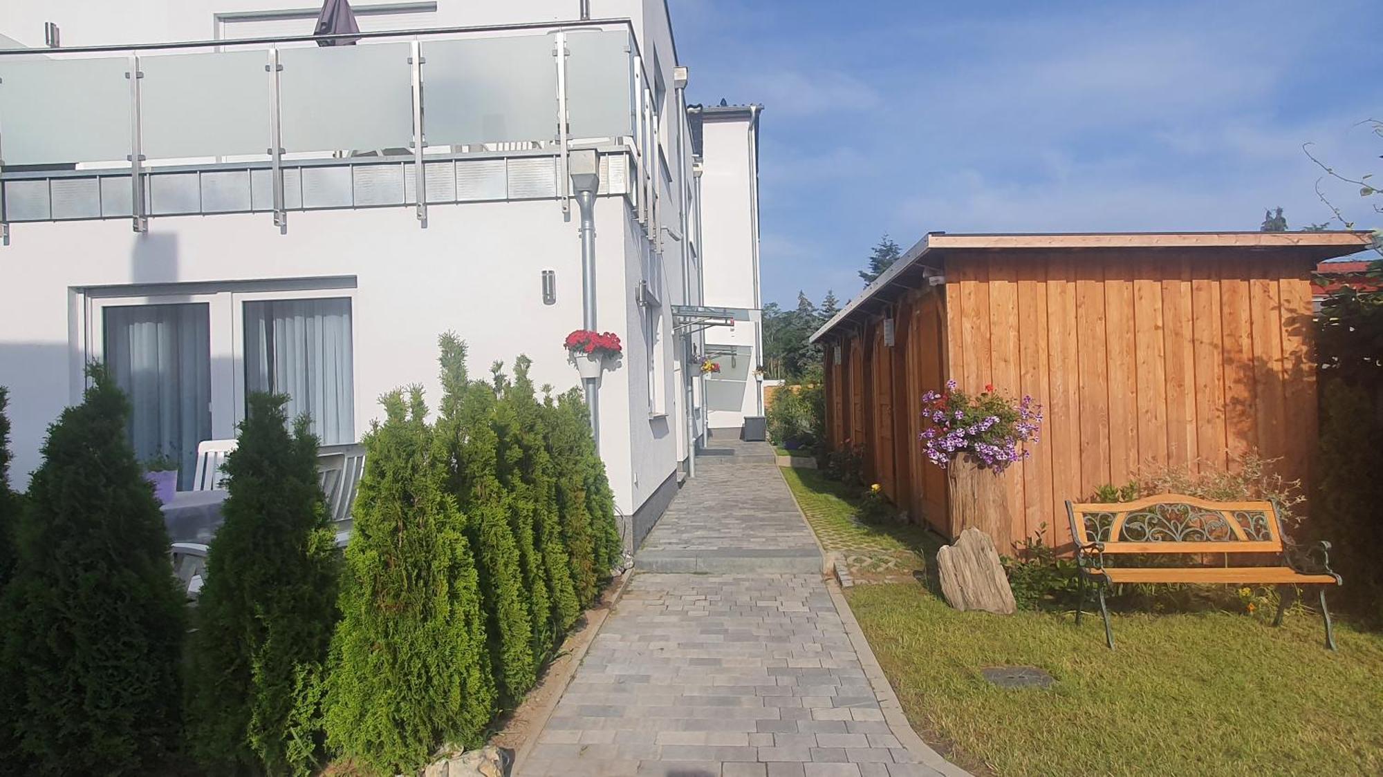 Ferienwohnungen "Godewind", Appartements Mit Balkon Oder Terrasse Zinnowitz Eksteriør bilde